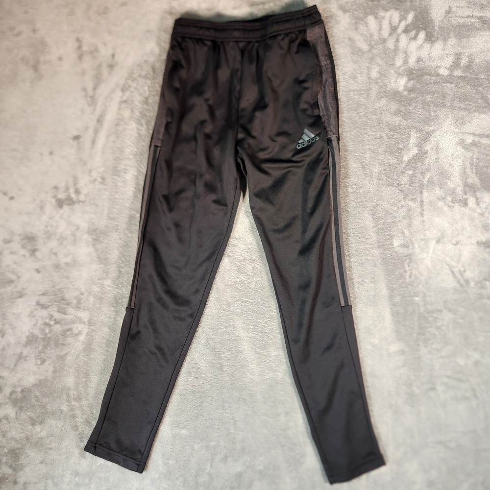 Adidas Tiro 21 Track Pants Kids Size 13-14Y Black Excellent Aeroready GN5495